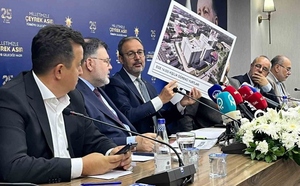 Kasapoğlu'ndan İzmir yurtlarına 'Beş yıldızlı otel' benzetmesi
