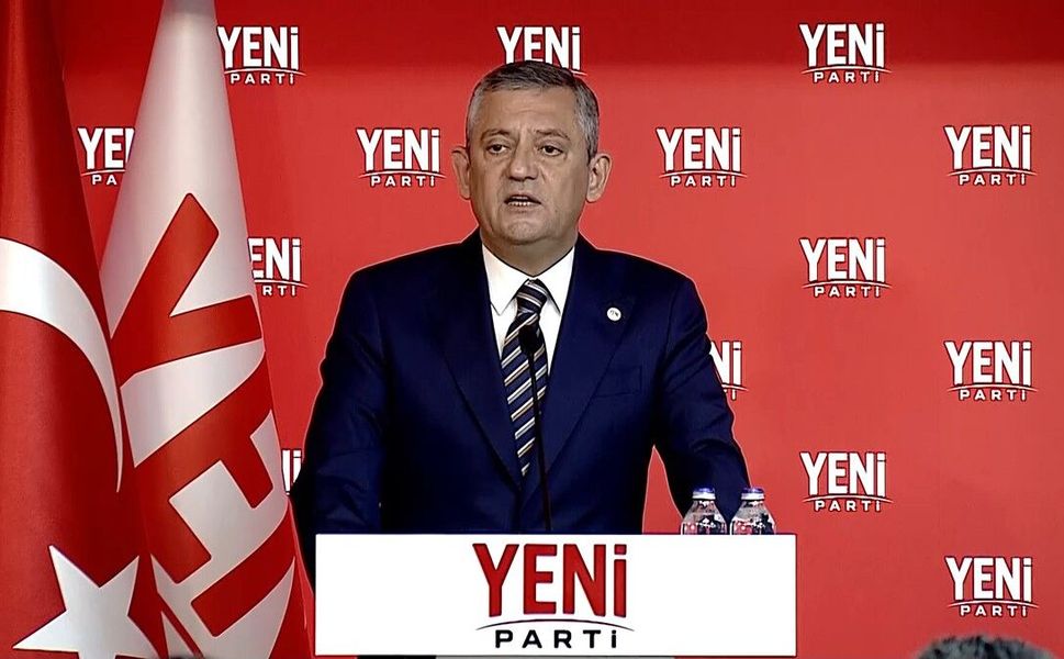 YENİ Parti Genel Başkanı Özel: 'Türkiye'nin yeni ve temiz bir sayfaya ve başlangıca ihtiyacı var'