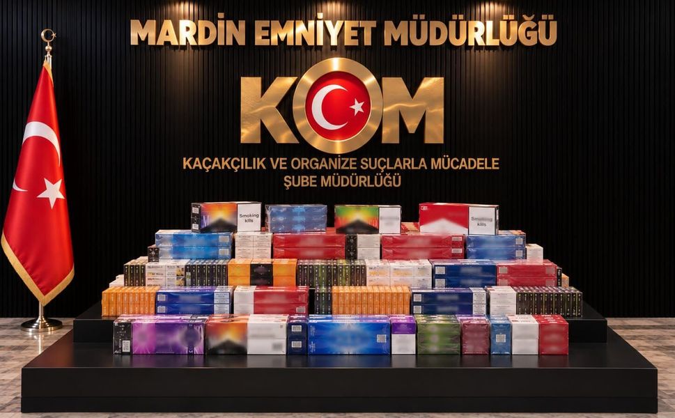 Nusaybin’de kaçak sigara operasyonu: 4 bin 820 paket ele geçirildi