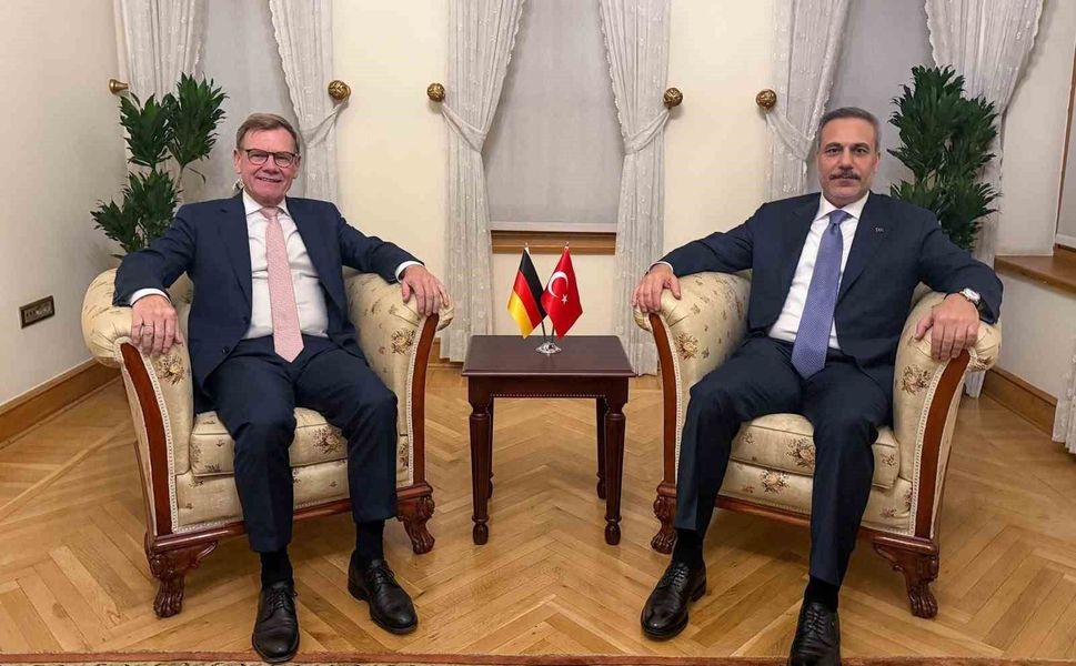 Bakan Fidan, Alman mevkidaşı Wadephul ile bir araya geldi