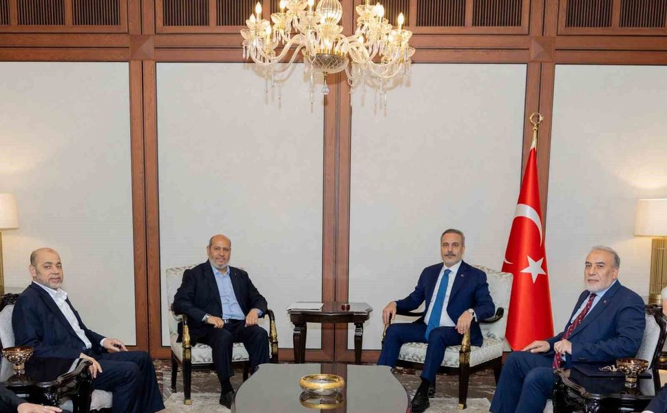 Bakan Fidan Hamas heyeti ile bir araya geldi