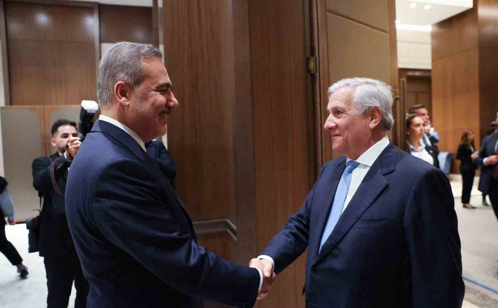 Bakan Fidan, İtalya Dışişleri Bakanı Antonio Tajani ile bir araya geldi