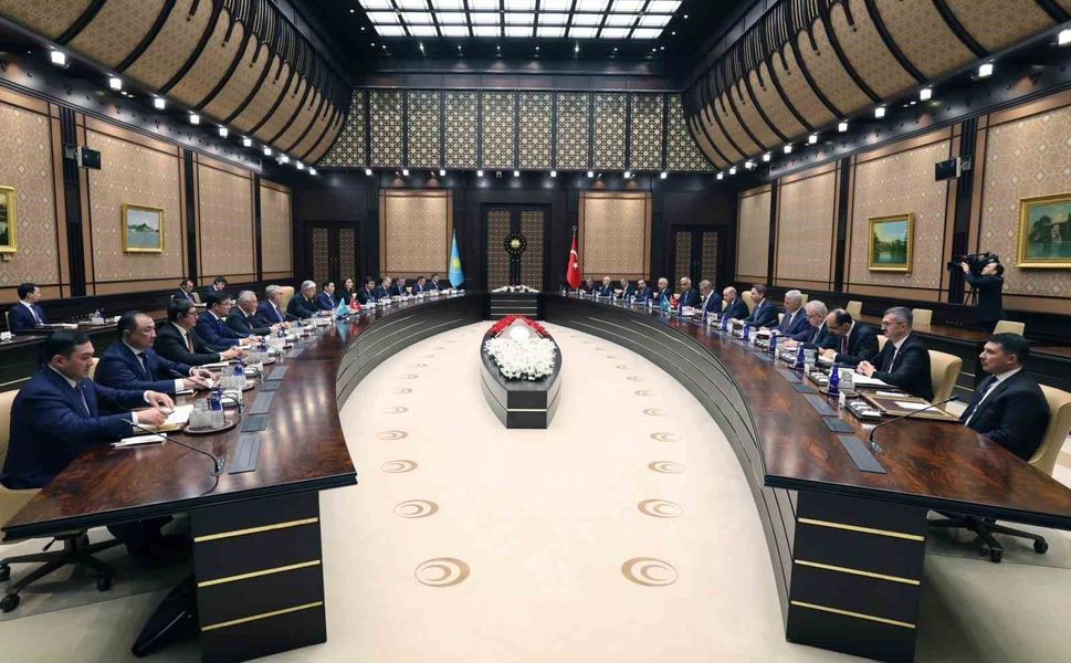 Cumhurbaşkanı Erdoğan, Kazakistan Cumhurbaşkanı Tokayev ile görüştü