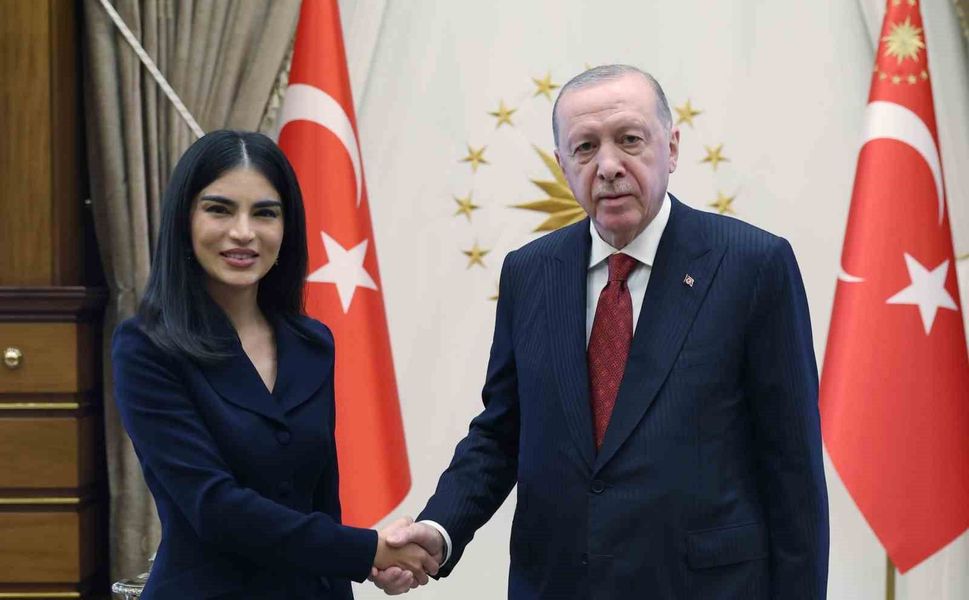Cumhurbaşkanı Erdoğan, Özbekistan Cumhurbaşkanlığı İdaresi Başkanı Mirziyoyeva'yı kabul etti