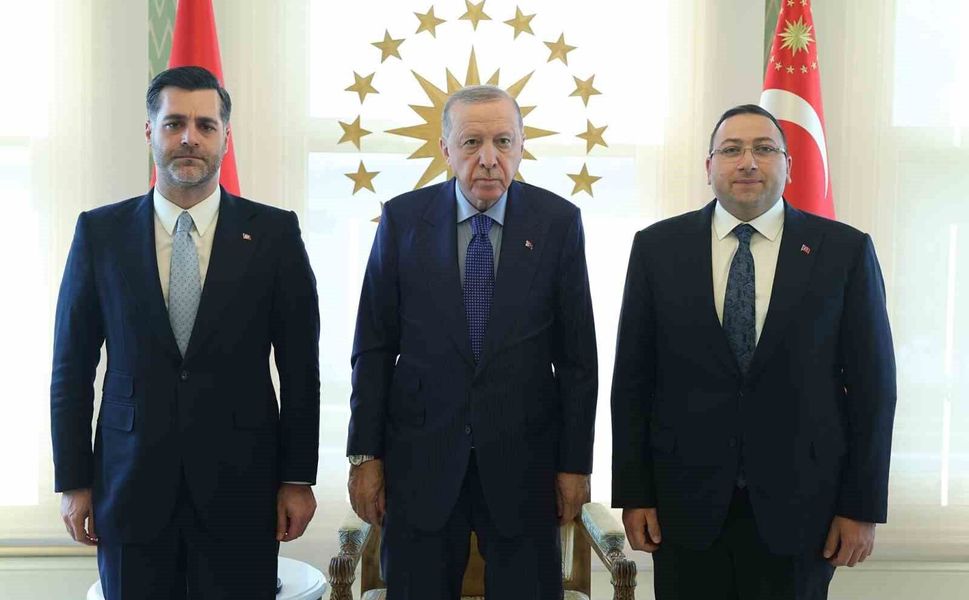 Cumhurbaşkanı Erdoğan, Üsküdar Belediye Başkan Vekili Gültekin'i kabul etti