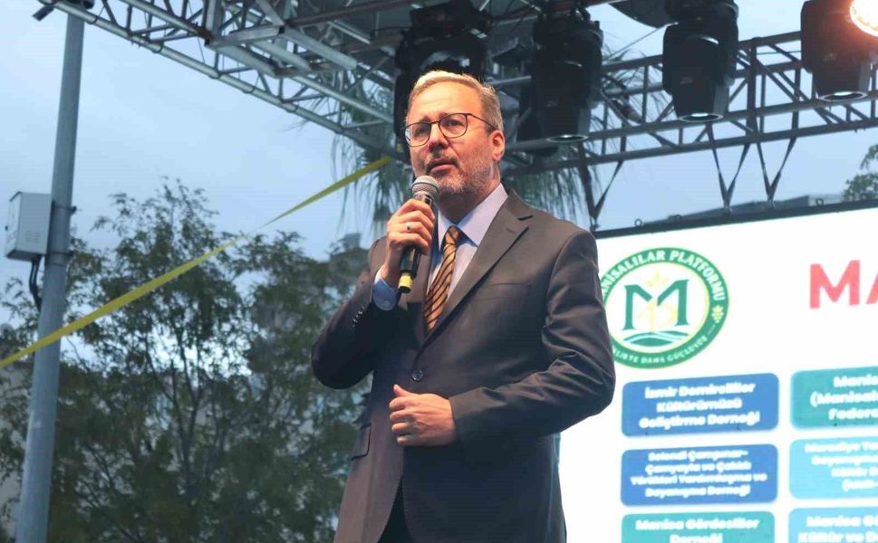 Kasapoğlu'ndan, Manisa Kültür ve Sanat Festivali'nde birlik mesajı