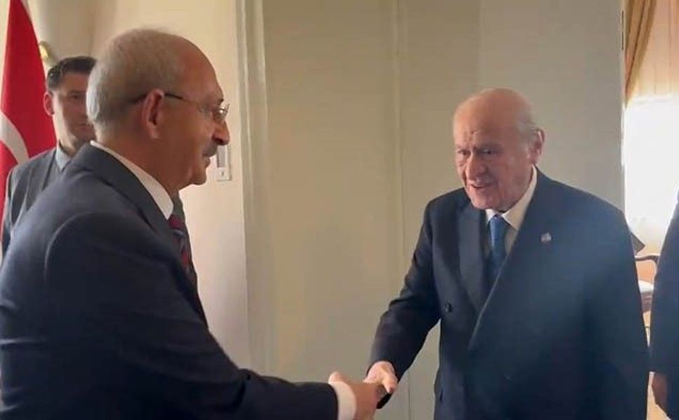 Kılıçdaroğlu ile Bahçeli baş başa görüştü