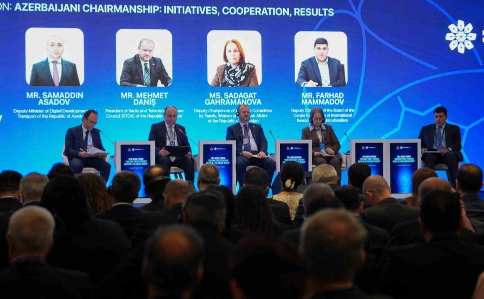 RTÜK Başkanı Daniş'ten Bakü'de 'Dijital Vatan' vurgusu