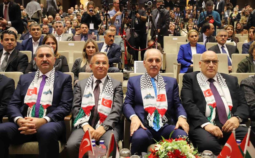 TBMM Başkanı Numan Kurtulmuş: 'Filistin özgür olana kadar büyük kurtuluş mücadelesine destek vermeye devam edeceğiz'