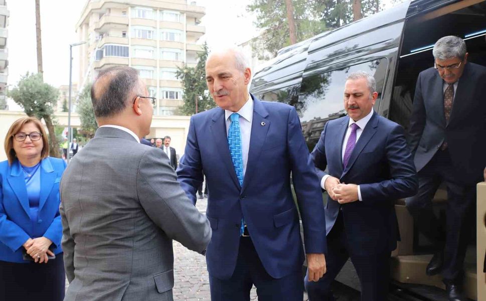 TBMM Başkanı Numan Kurtulmuş'tan Gaziantep Valiliğine ziyaret