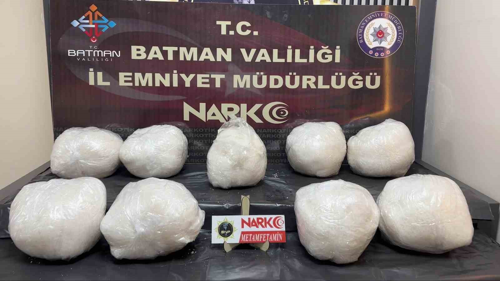 Yağ Tenekelerinden 45 Kilo Metamfetamin Çıktı