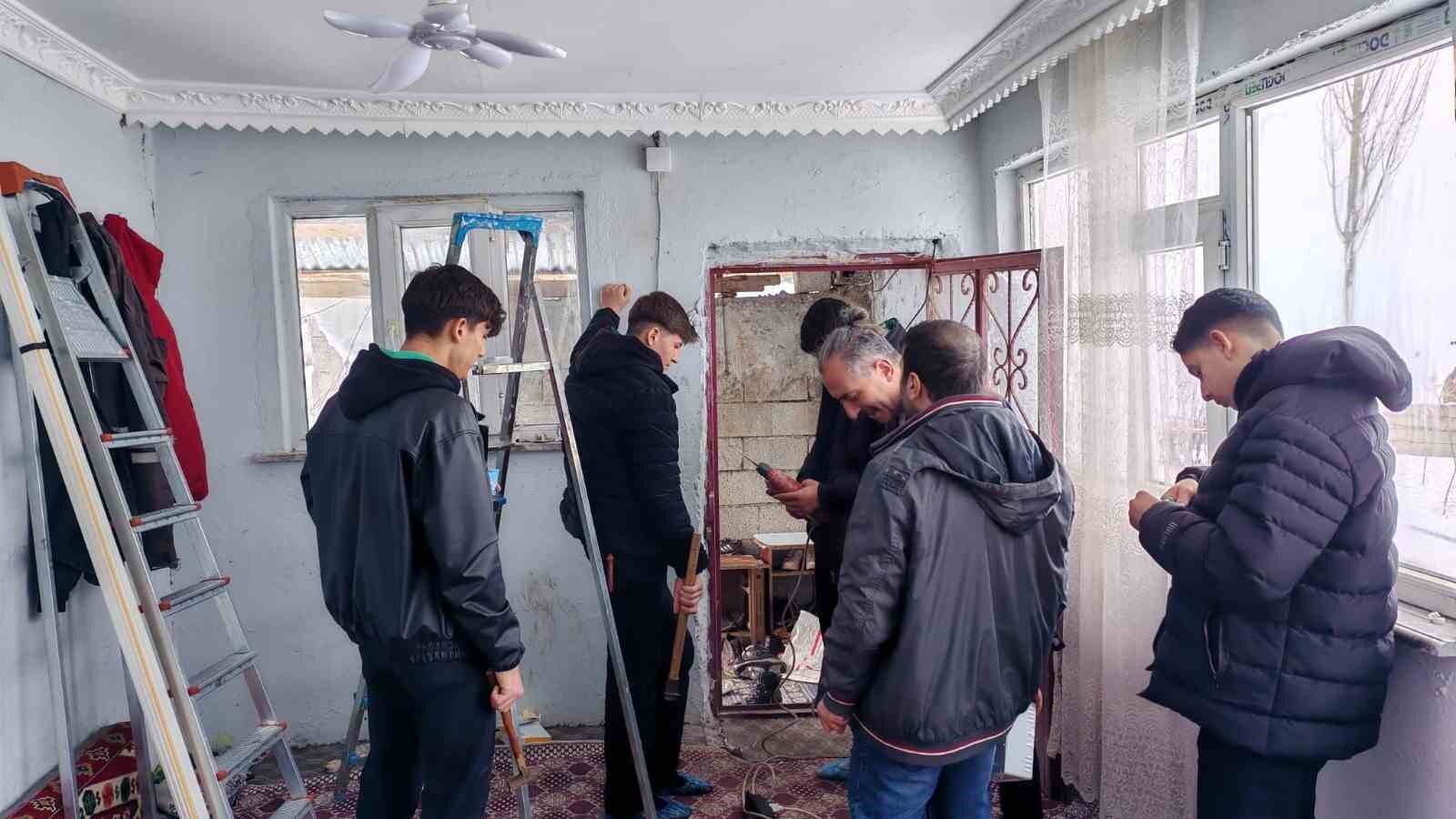 Erzurum Karaçoban'dan umudu büyüten iyilik hareketi: 'Bir ışık da sen yak'