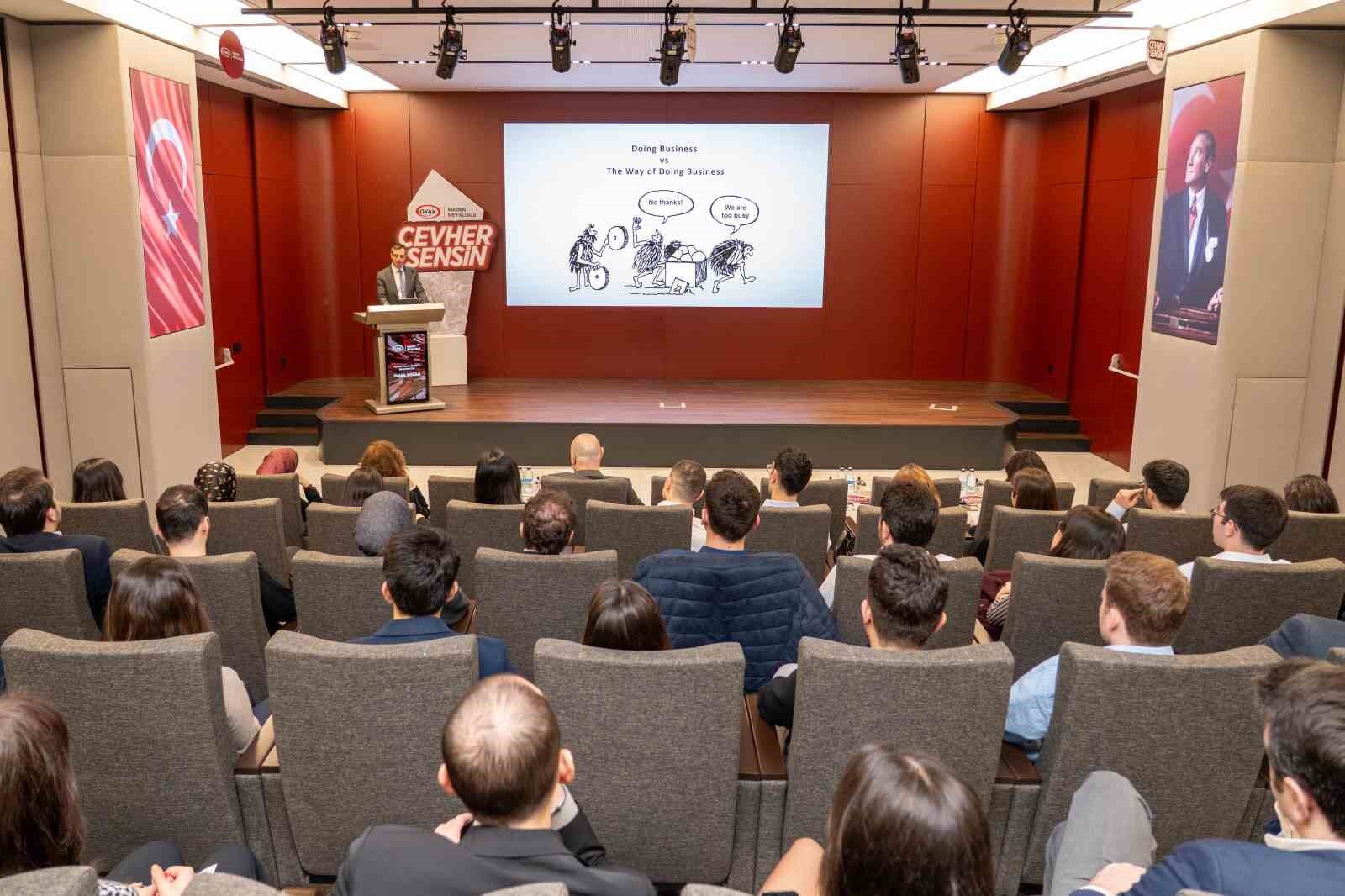 OYAK Maden Metalürji'nin 'Cevher Sensin Part-Time Uzun Dönem Staj Programı' başladı