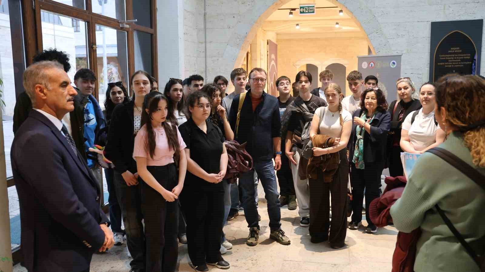 Alman öğrenciler ahilik kültürünü Kırşehir'de tanıdı