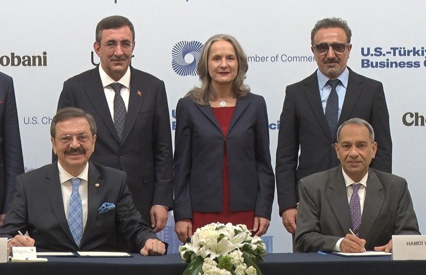 TOBB Başkanı Hisarcıklıoğlu: 'Türkiye'de ve ABD'de ticaret ve yatırım ilişkilerini güçlendirmeye yönelik çok sayıda etkinliği birlikte hayata geçiriyoruz'