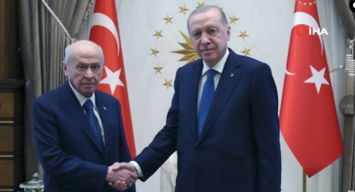 Recep Tayyip Erdoğan ile Devlet Bahçeli arasındaki kritik görüşme sona erdi.