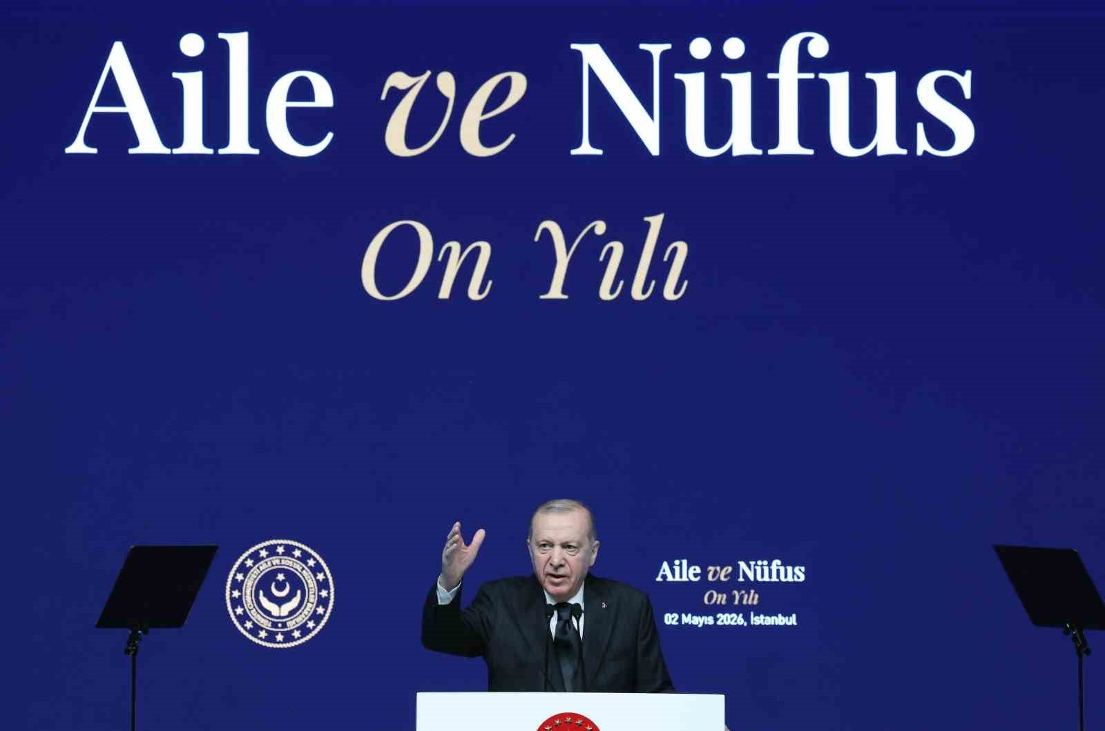Cumhurbaşkanı Erdoğan, 'Aile güçlü olduğunda bireyler de toplum da güçlü olur'
