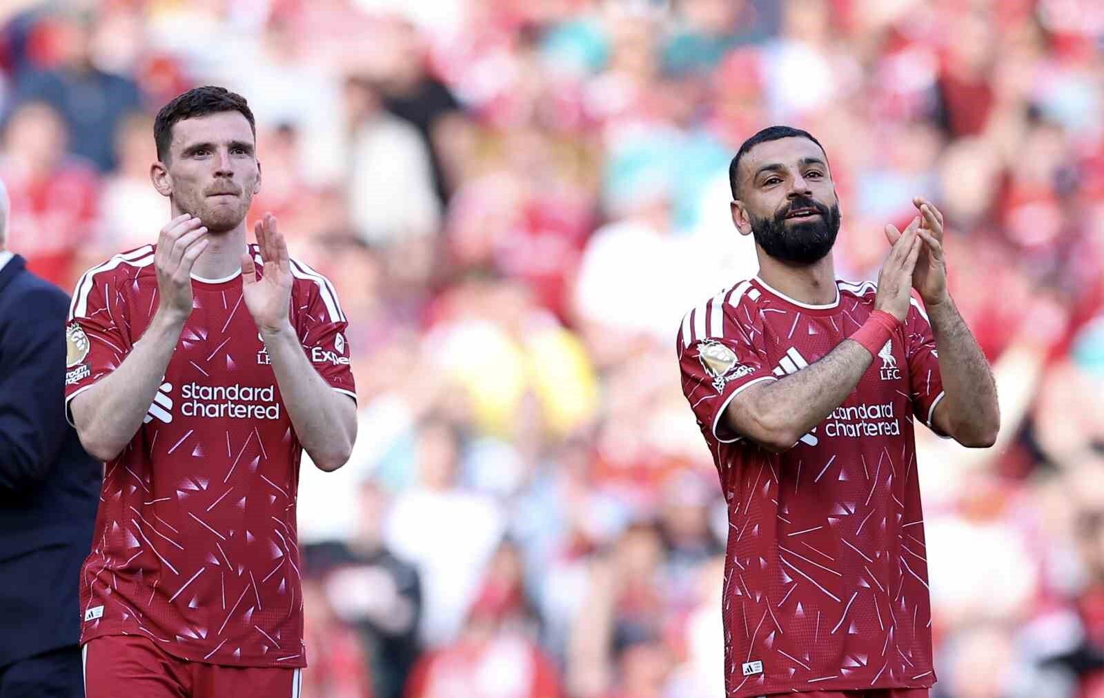 Mohamed Salah ve Robertson'dan Liverpool'a duygusal veda