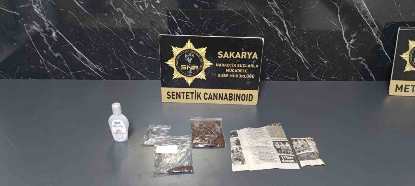 Sakarya'da 4 ayrı uyuşturucu operasyonunda 4 tutuklama