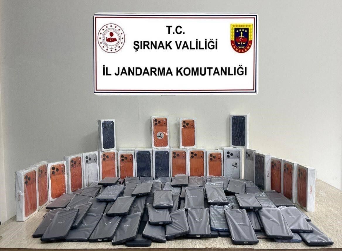 Şırnak'ta, kaçakçılık ve narkotik operasyonu