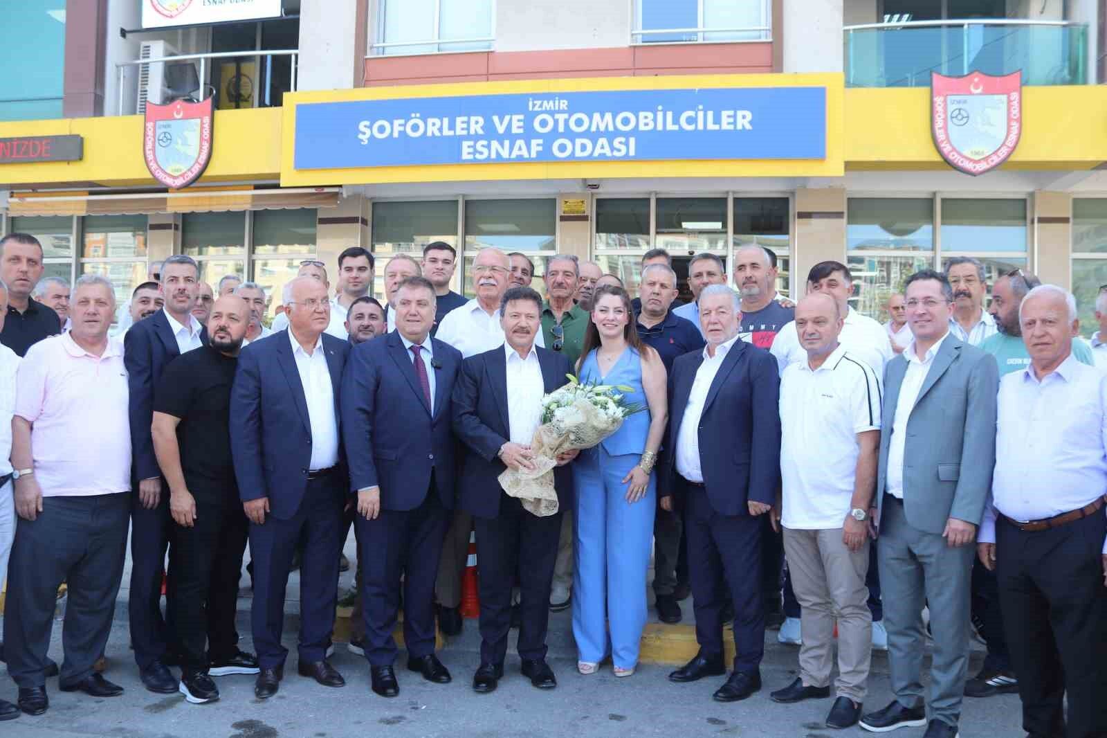 Genel Başkan Yiğiner'den seçim sonrası İzmir'e ilk ziyaret