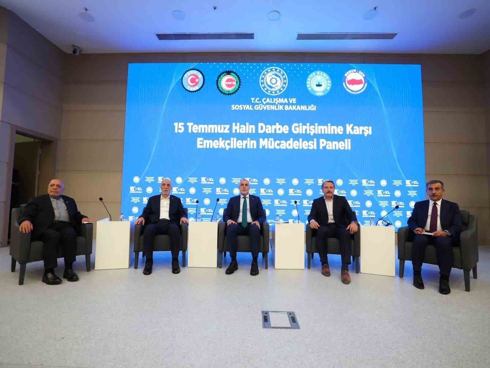 HAK-İŞ Genel Başkanı Arslan: '15 Temmuz'un bize kazandırdığı en önemli değer ülke genelinde birliğimizi korumaktır'
