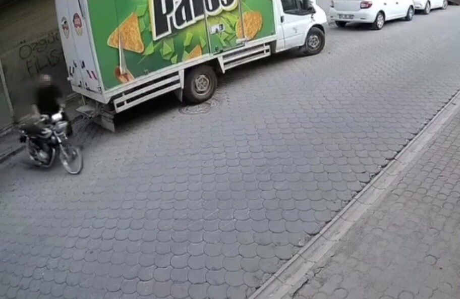 Mardin'de motosiklet hırsızlığı kamerada