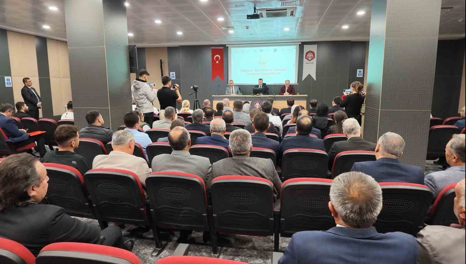 6. Niğde Gastronomi Festivali için geri sayım başladı