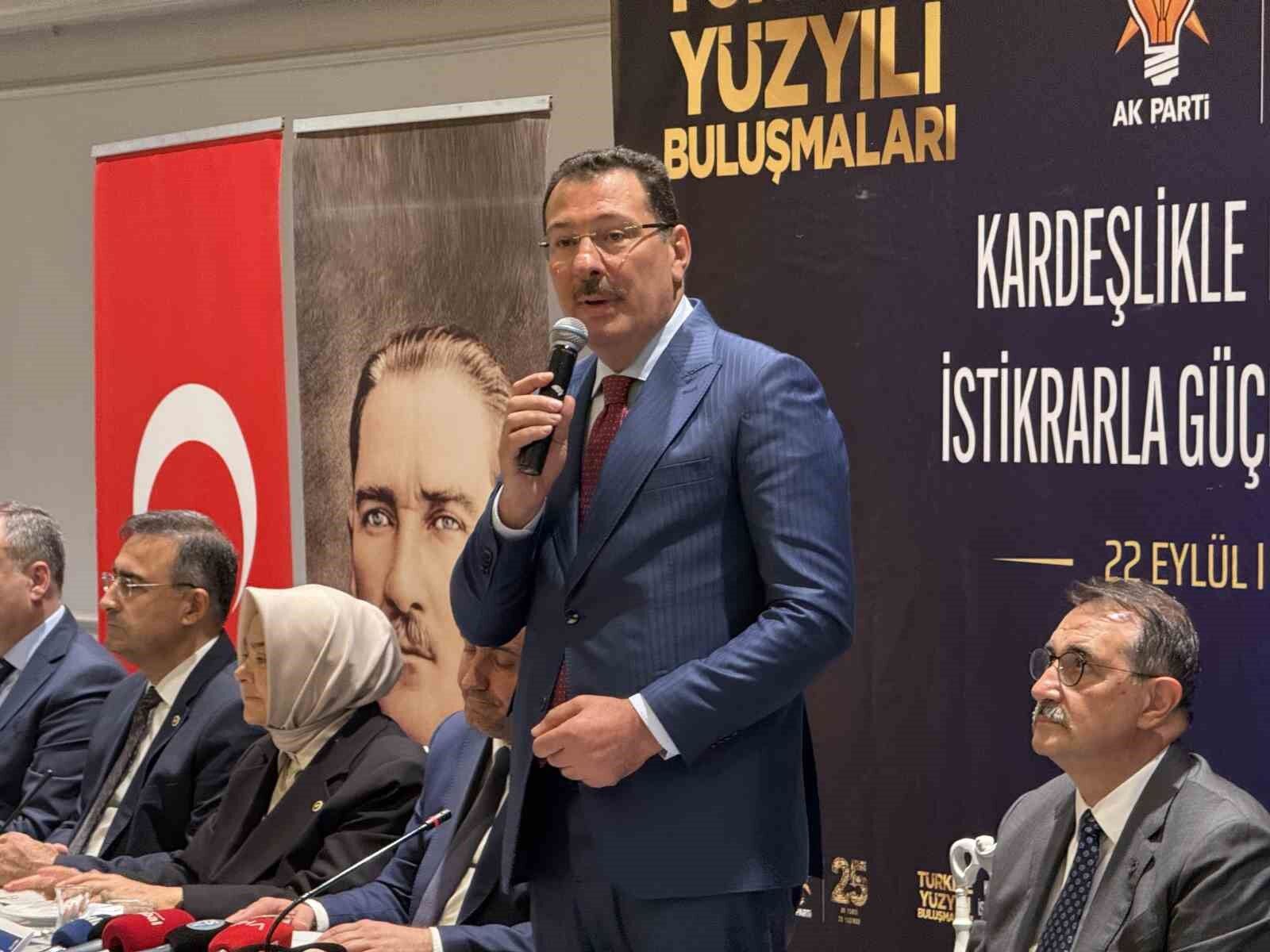 AK Parti'den Eskişehir'de 'Türkiye Yüzyılı Buluşmaları' çıkarması