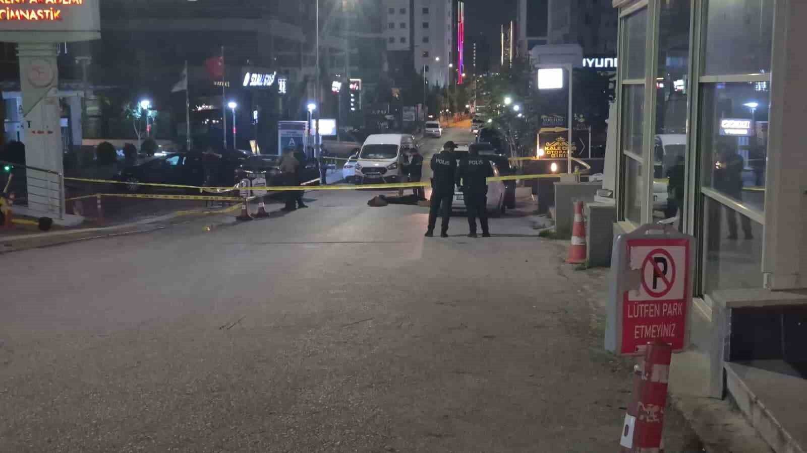 Ankara'da alacak-verecek kavgası: 1 ölü, 1 yaralı