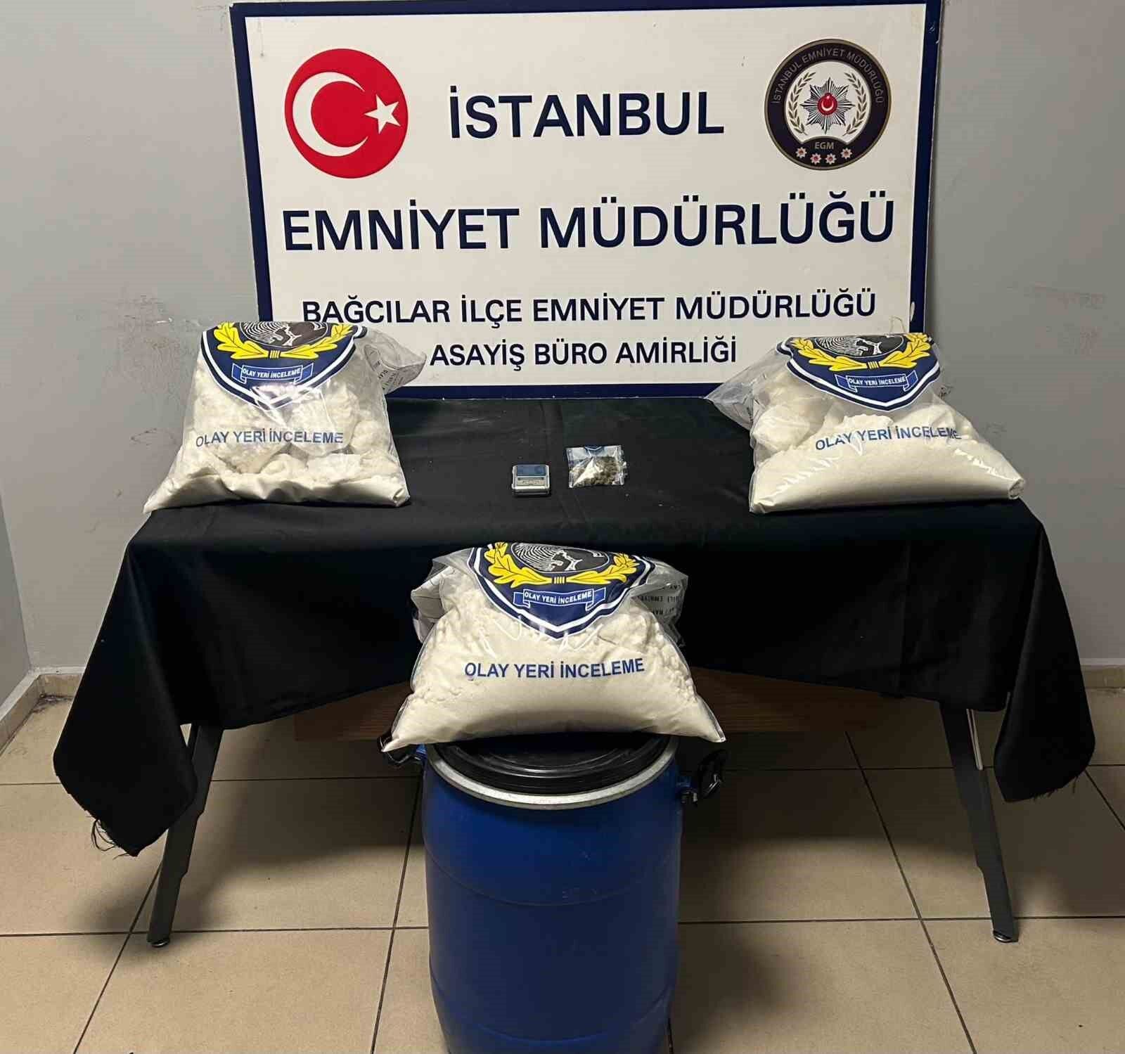 İstanbul’da uyuşturucu operasyonu: Depoda yüklü miktarda ham madde bulundu
