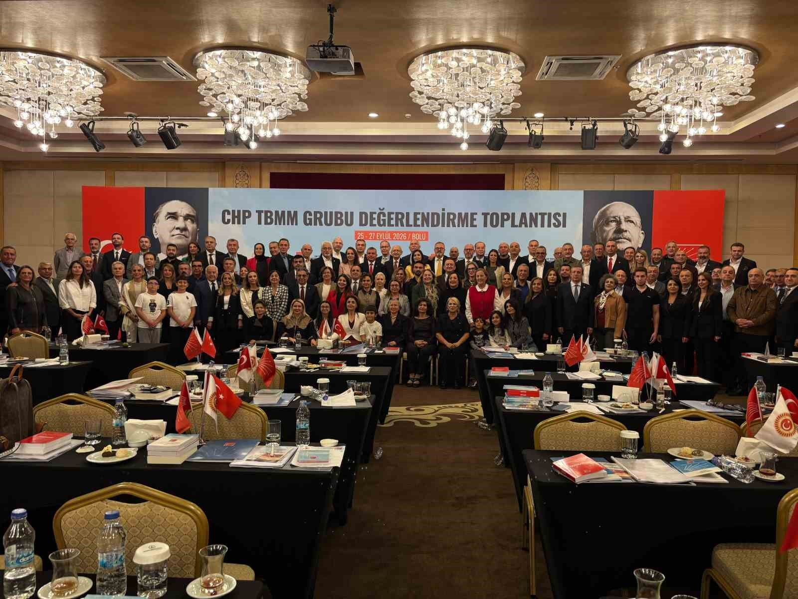 CHP'nin Abant'taki değerlendirme toplantısının ikinci günü tamamlandı