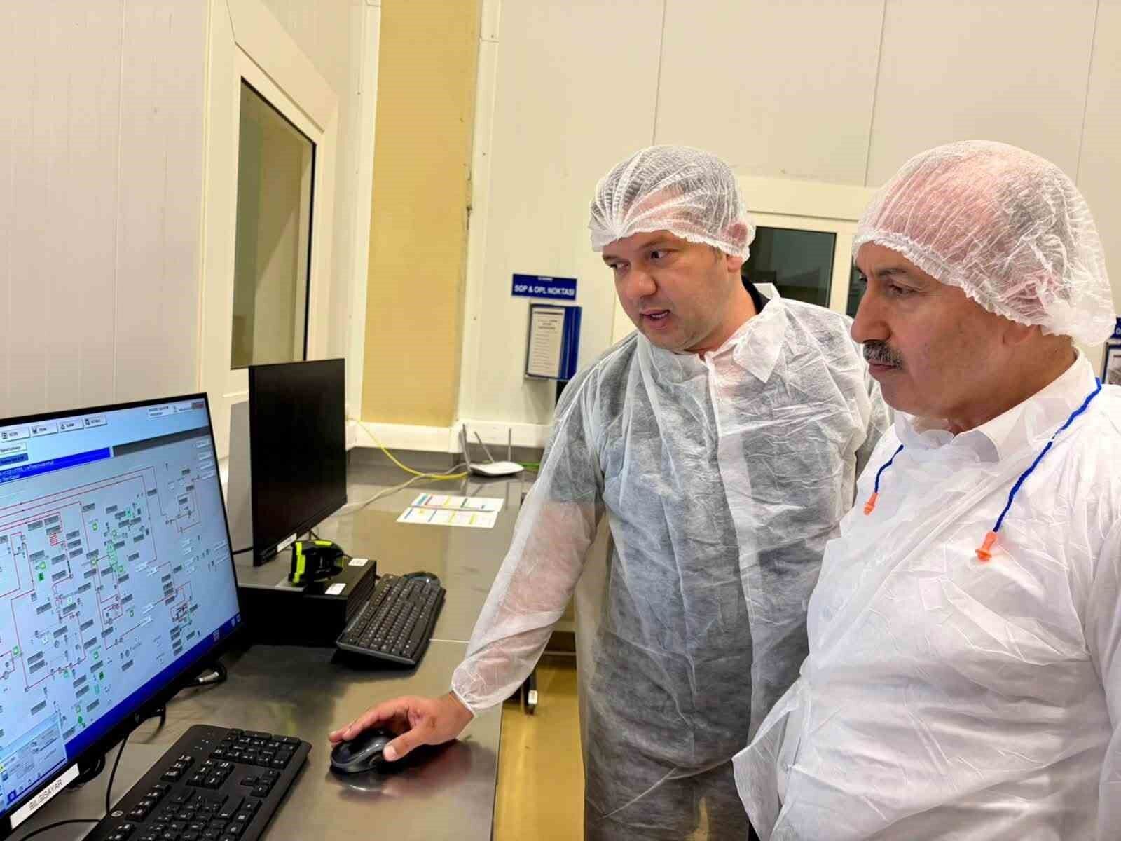 Susurluk'ta tarımsal üretim ve gıda sanayisi yerinde incelendi