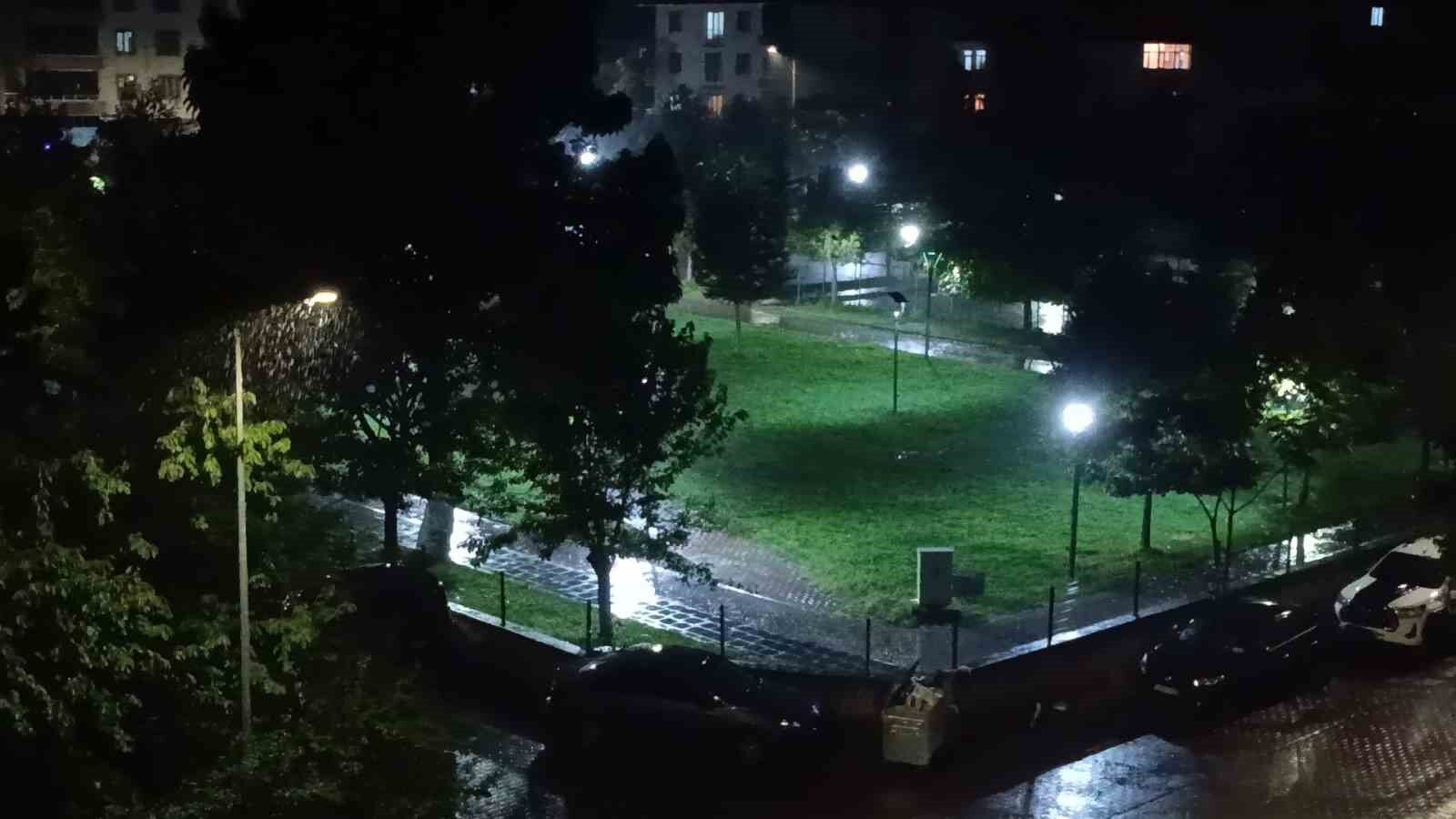 Bingöl'de yağış gece yarısına kadar devam etti