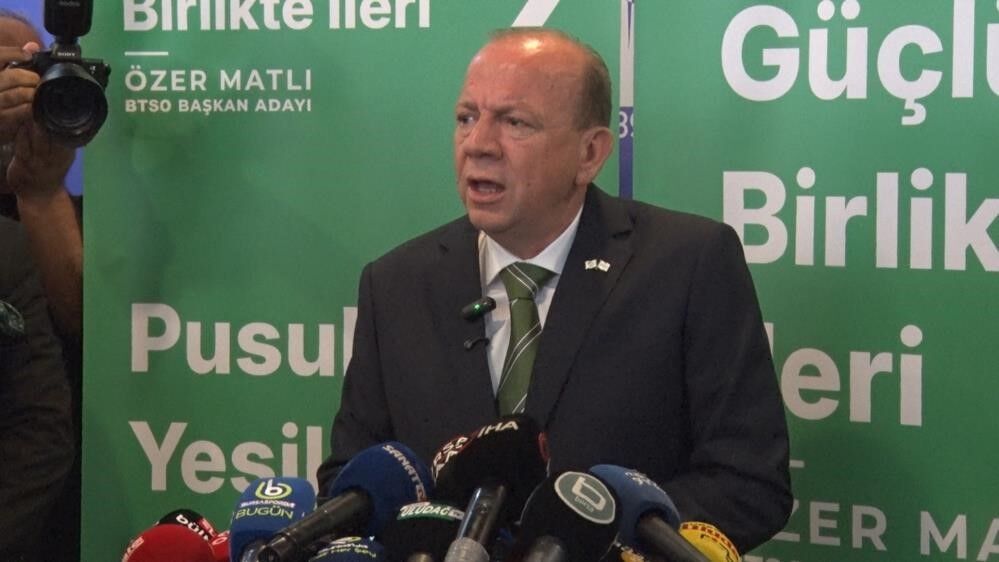BTSO'da kritik gün...Başkan adayı Matlı'dan açıklama