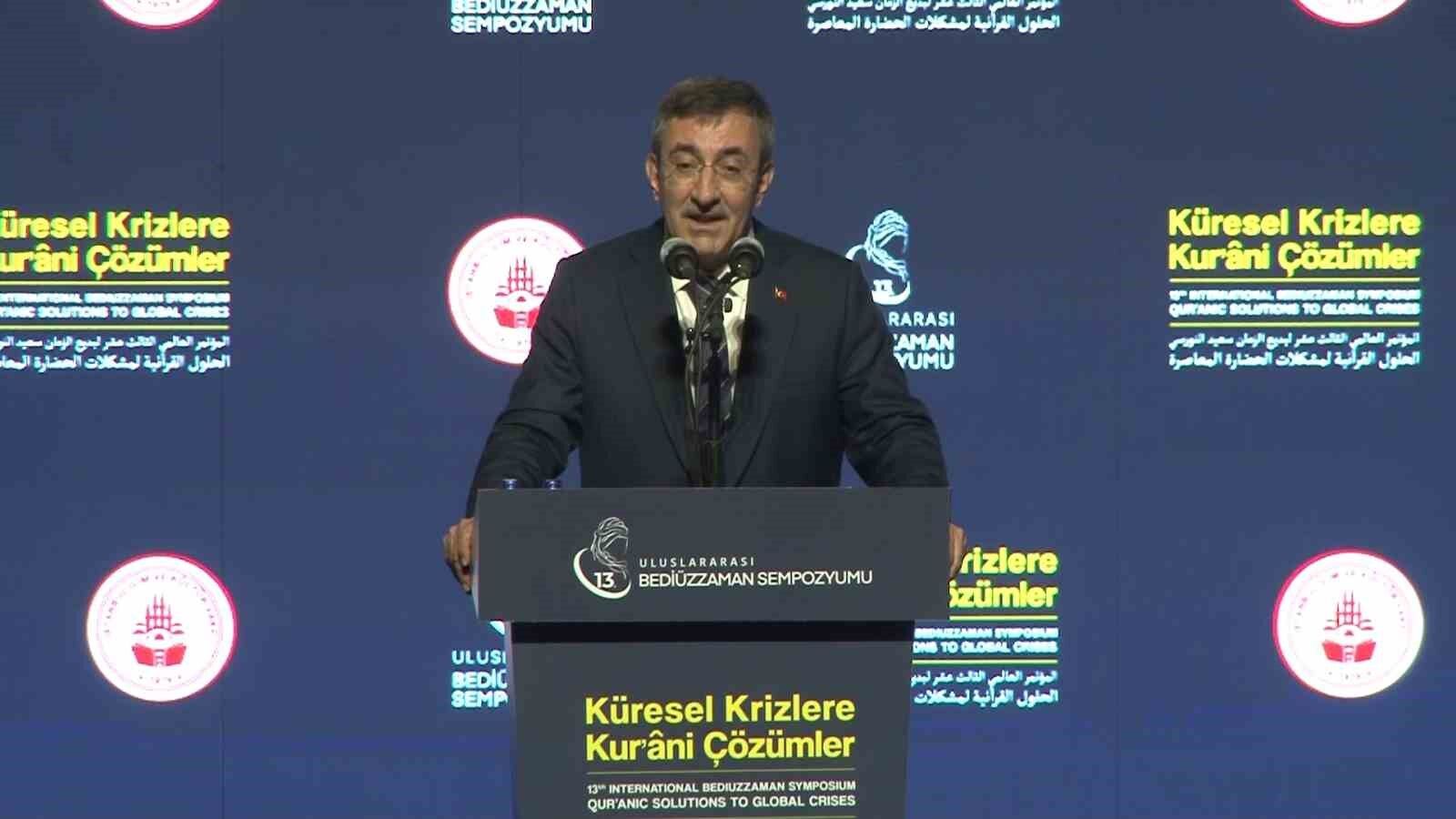 Cumhurbaşkanı Yardımcısı Cevdet Yılmaz: 'FETÖ dediğimiz yapılanma insanların aklına ipotek koyup onları adeta makineye dönüştürdü'