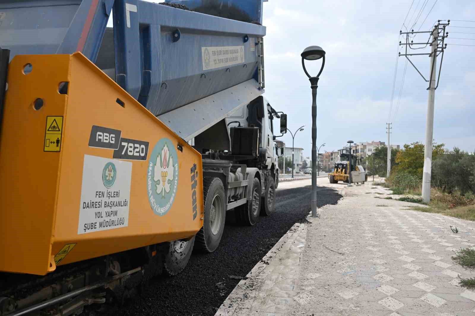 Soma'da toz ve çamur çilesi sona eriyor