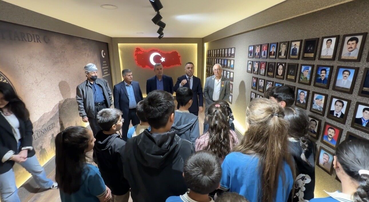 Yüksekovalı gaziler öğrencilerle bir araya geldi